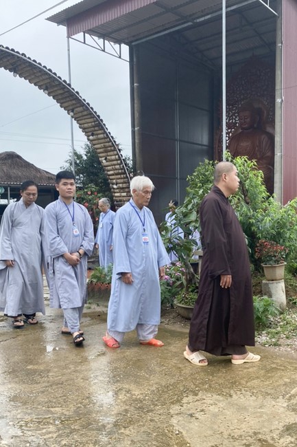 The 12th retreat “Practice as the Buddha's Teachings” at Dong Cao Pagoda